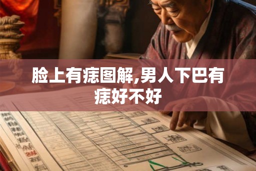 脸上有痣图解,男人下巴有痣好不好 脸上有痣图解,男人下巴有痣好不好