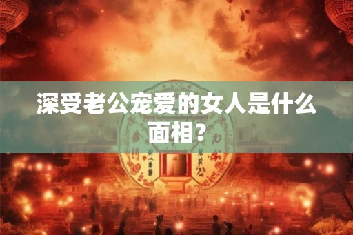 深受老公宠爱的女人是什么面相？