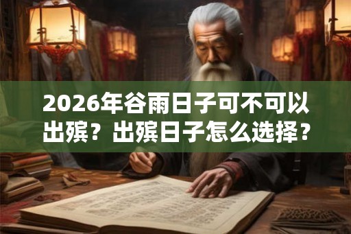 2026年谷雨日子可不可以出殡？出殡日子怎么选择？