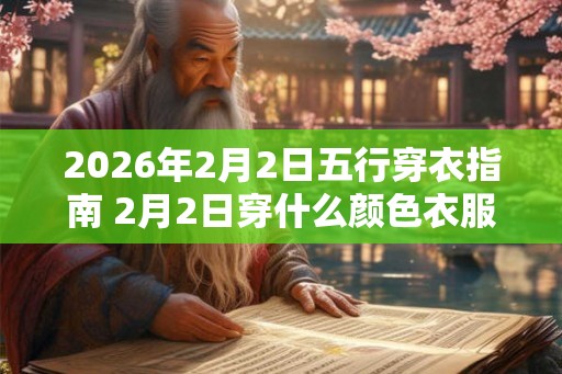 2026年2月2日五行穿衣指南 2月2日穿什么颜色衣服
