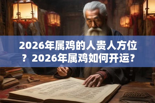 2026年属鸡的人贵人方位？2026年属鸡如何开运？