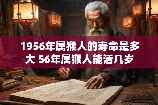 1956年属猴人的寿命是多大 56年属猴人能活几岁