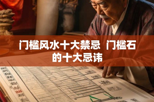 门槛风水十大禁忌  门槛石的十大忌讳