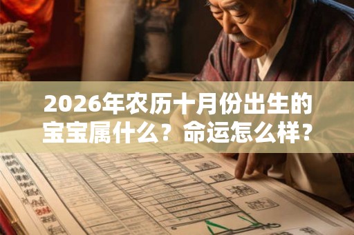 2026年农历十月份出生的宝宝属什么？命运怎么样？