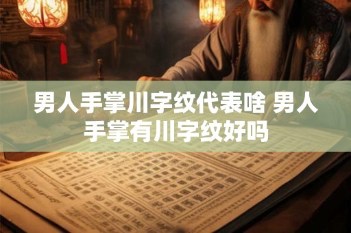男人手掌川字纹代表啥 男人手掌有川字纹好吗