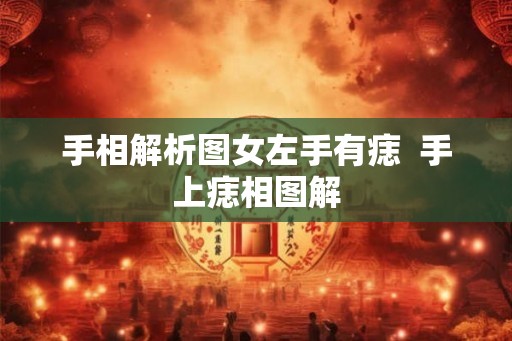 手相解析图女左手有痣  手上痣相图解