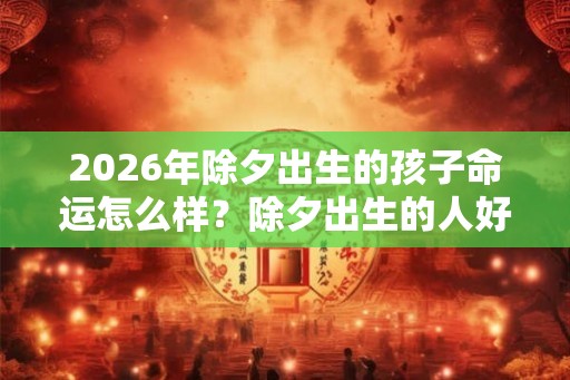 2026年除夕出生的孩子命运怎么样？除夕出生的人好吗？