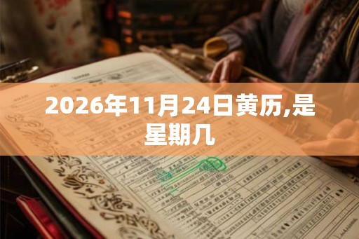 2026年11月24日黄历,是星期几