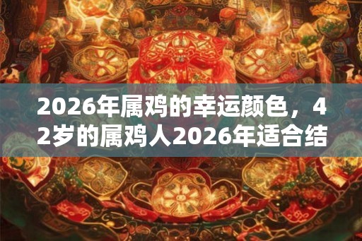 2026年属鸡的幸运颜色，42岁的属鸡人2026年适合结婚吗？