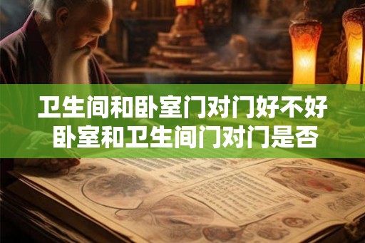 卫生间和卧室门对门好不好 卧室和卫生间门对门是否合适