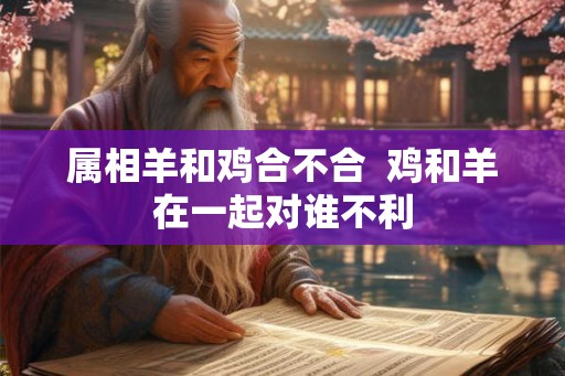 属相羊和鸡合不合  鸡和羊在一起对谁不利