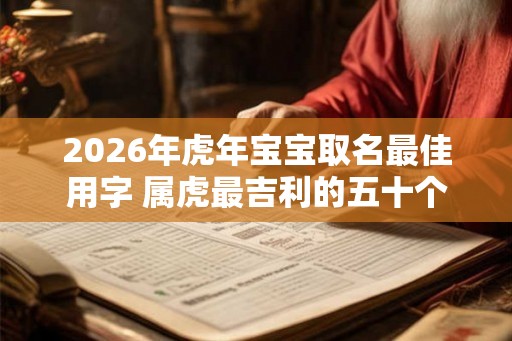 2026年虎年宝宝取名最佳用字 属虎最吉利的五十个字