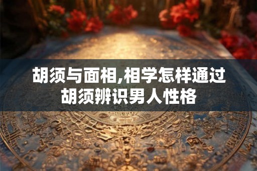 胡须与面相,相学怎样通过胡须辨识男人性格