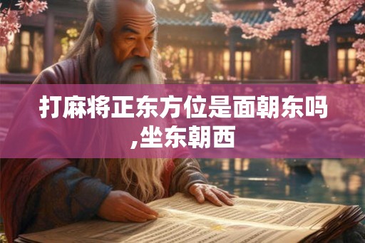 打麻将正东方位是面朝东吗,坐东朝西