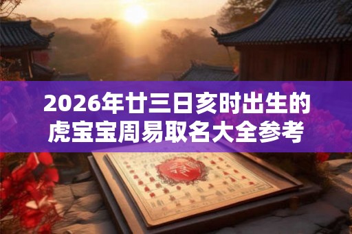 2026年廿三日亥时出生的虎宝宝周易取名大全参考 2026年廿三日亥时出生的虎宝宝周易取名大全参考