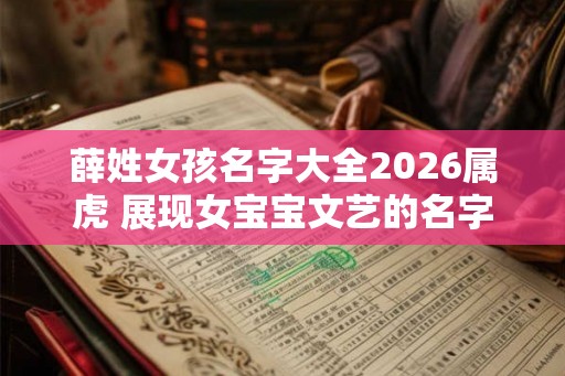 薛姓女孩名字大全2026属虎 展现女宝宝文艺的名字