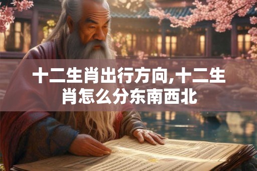 十二生肖出行方向,十二生肖怎么分东南西北 十二生肖出行方向,十二生肖怎么分东南西北