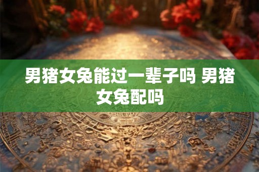 男猪女兔能过一辈子吗 男猪女兔配吗 男猪女兔能过一辈子吗 男猪女兔配吗