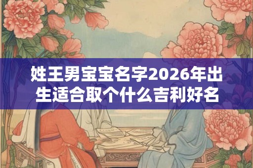 姓王男宝宝名字2026年出生适合取个什么吉利好名