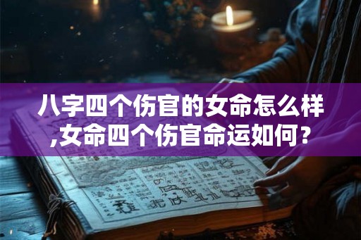八字四个伤官的女命怎么样,女命四个伤官命运如何？