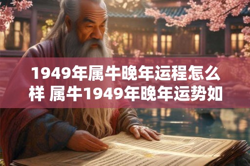 1949年属牛晚年运程怎么样 属牛1949年晚年运势如何