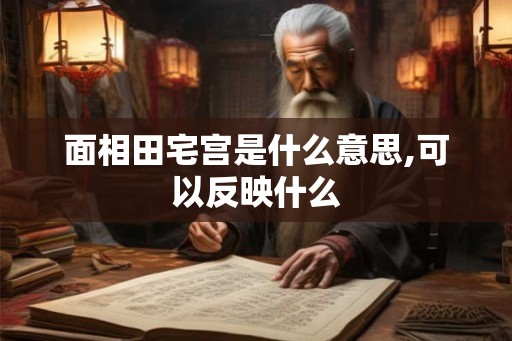 面相田宅宫是什么意思,可以反映什么 面相田宅宫是什么意思,可以反映什么