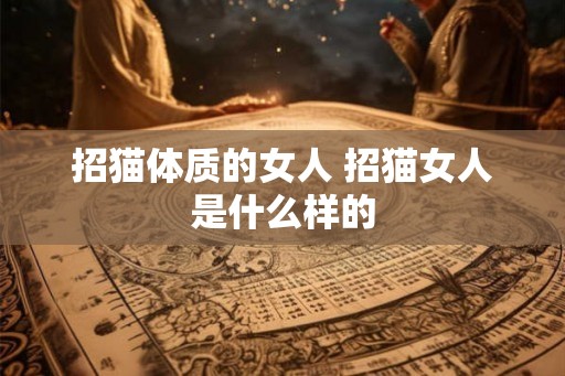 招猫体质的女人 招猫女人是什么样的