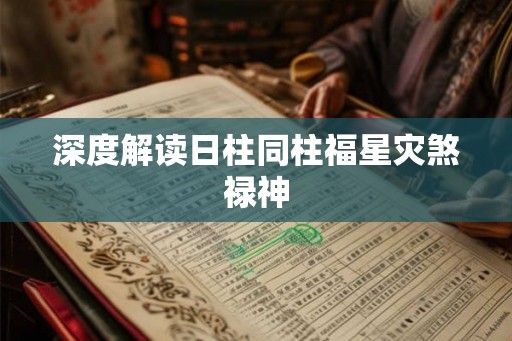 深度解读日柱同柱福星灾煞禄神