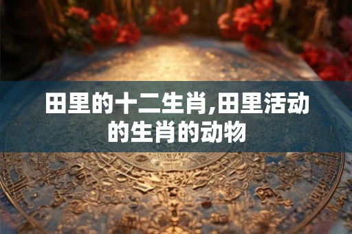 田里的十二生肖,田里活动的生肖的动物
