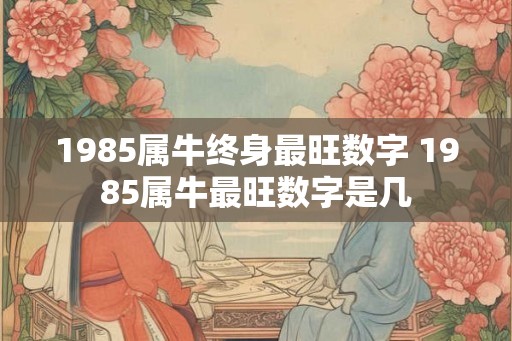 1985属牛终身最旺数字 1985属牛最旺数字是几 1985属牛终身最旺数字 1985属牛最旺数字是几