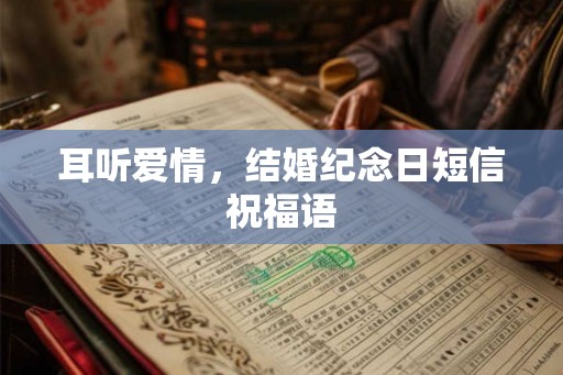 耳听爱情,结婚纪念日短信祝福语 耳听爱情,结婚纪念日短信祝福语