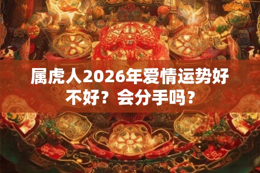 属虎人2026年爱情运势好不好？会分手吗？