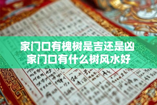 家门口有槐树是吉还是凶 家门口有什么树风水好 家门口有槐树是吉还是凶 家门口有什么树风水好