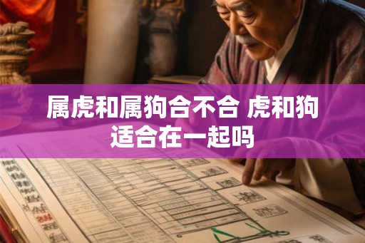 属虎和属狗合不合 虎和狗适合在一起吗 属虎和属狗合不合 虎和狗适合在一起吗