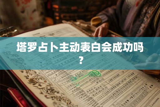 塔罗占卜主动表白会成功吗? 塔罗占卜主动表白会成功吗?