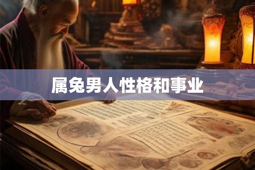 属兔男人性格和事业