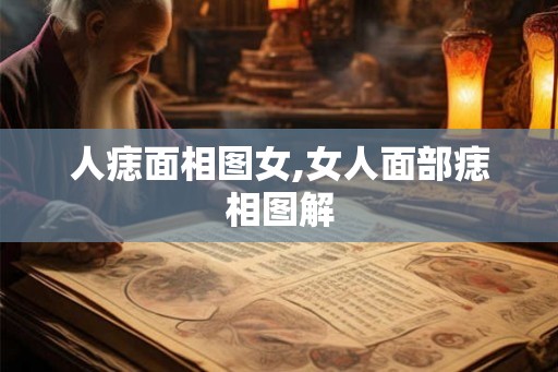 人痣面相图女,女人面部痣相图解