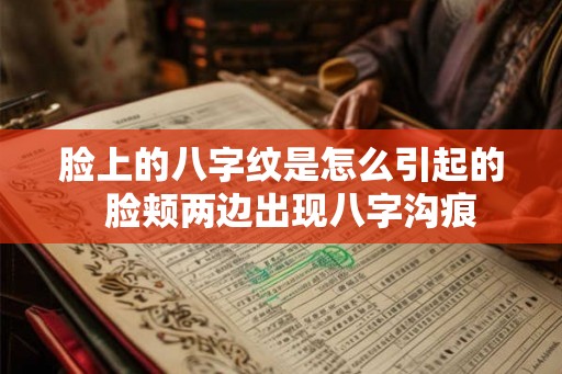 脸上的八字纹是怎么引起的  脸颊两边出现八字沟痕