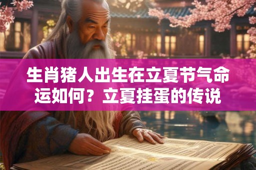 生肖猪人出生在立夏节气命运如何？立夏挂蛋的传说