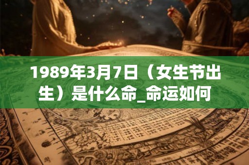 1989年3月7日（女生节出生）是什么命_命运如何