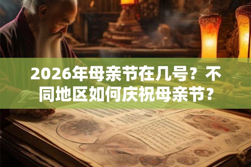 2026年母亲节在几号?不同地区如何庆祝母亲节? 2026年母亲节在几号?不同地区如何庆祝母亲节?