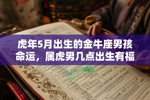 虎年5月出生的金牛座男孩命运,属虎男几点出生有福 虎年5月出生的金牛座男孩命运,属虎男几点出生有福