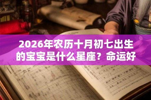 2026年农历十月初七出生的宝宝是什么星座？命运好不好？
