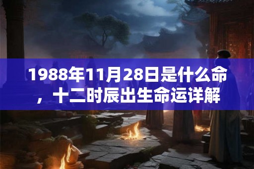 1988年11月28日是什么命,十二时辰出生命运详解 1988年11月28日是什么命,十二时辰出生命运详解
