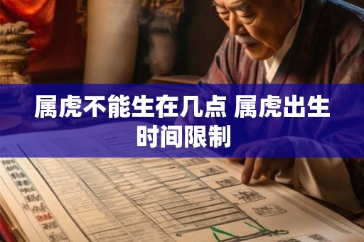 属虎不能生在几点 属虎出生时间限制