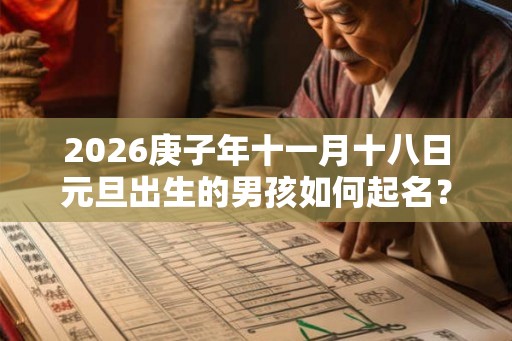 2026庚子年十一月十八日元旦出生的男孩如何起名? 2026庚子年十一月十八日元旦出生的男孩如何起名?