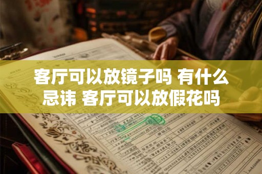客厅可以放镜子吗 有什么忌讳 客厅可以放假花吗