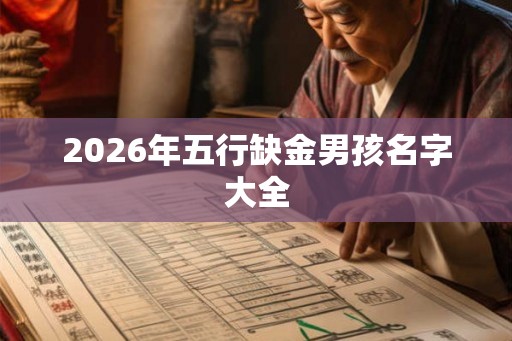 2026年五行缺金男孩名字大全