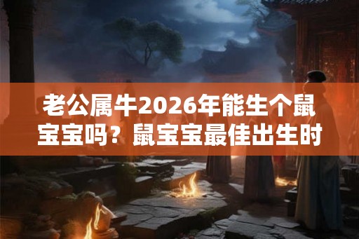 老公属牛2026年能生个鼠宝宝吗?鼠宝宝最佳出生时间? 老公属牛2026年能生个鼠宝宝吗?鼠宝宝最佳出生时间?