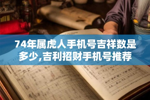 74年属虎人手机号吉祥数是多少,吉利招财手机号推荐